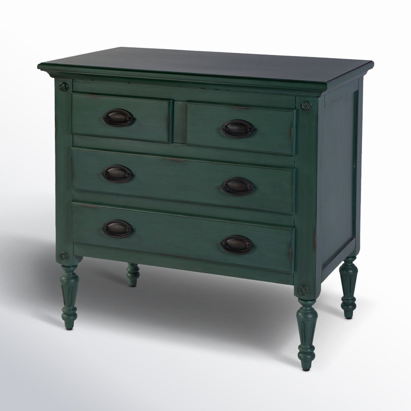 Easterbrook 4 Drawer Chest, Green