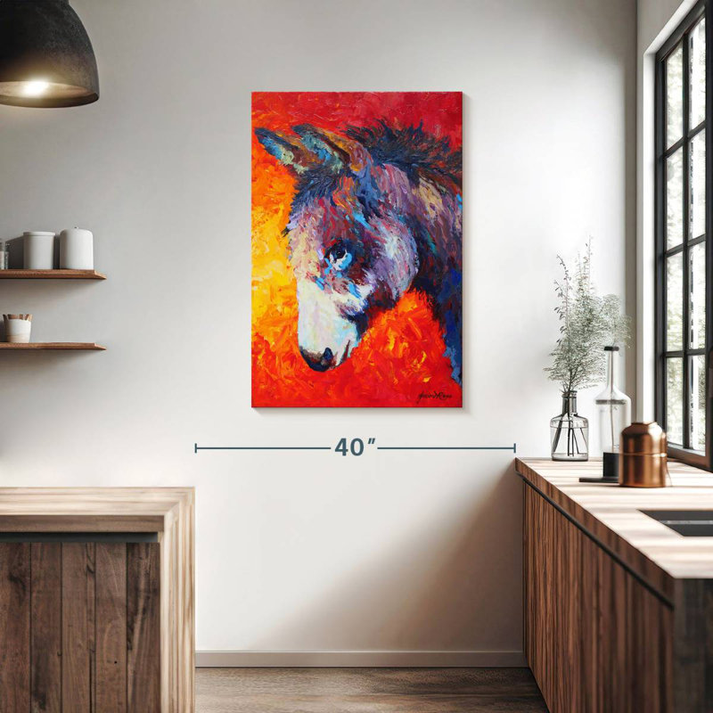 Brampt Donkey II, 39" H x 26" W