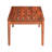 Outdoor Coffee Table In Rustic Wood Design, Hue, 36.28" W, 20.86" D, 14.82" H With Wood, Shade, Wide, Deep, Tall