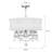 Widner Steel Dimmable Drum Chandelier-271932631-271877454