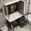 French style light luxury bathroom cabinet