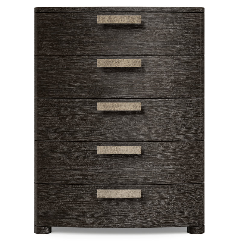 Geneve 5 - Drawer Solid Wood Dresser
