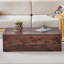 Table basse luxueuse en bois aggloméré et bois aggloméré pour les salons modernes-2009841270