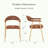 Modern Upholstered Kitchen Dining Chairs-157045120-157045151