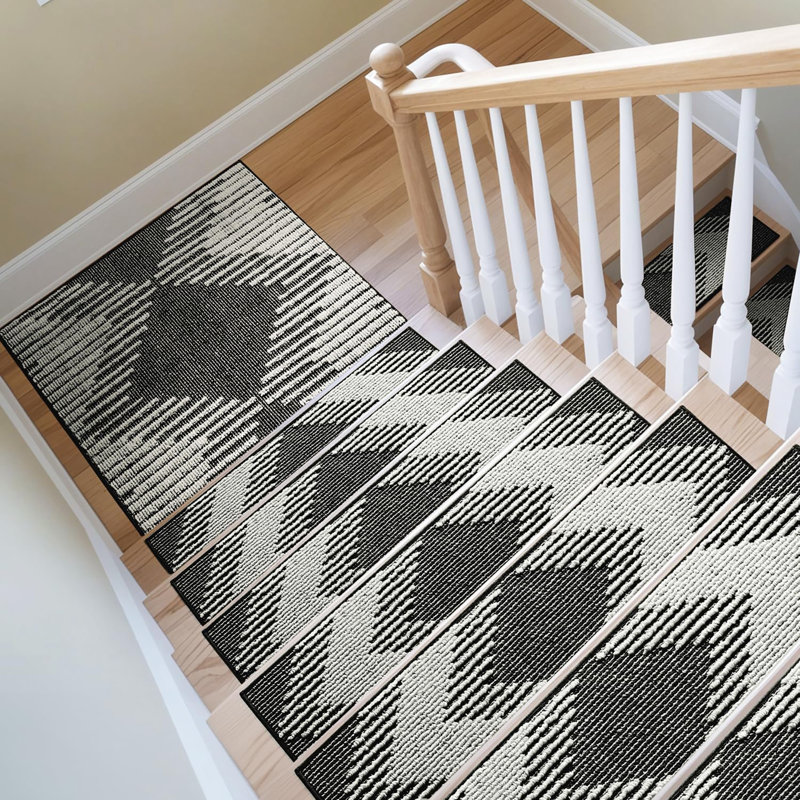Tapis d'escalier 15 pièces antidérapants