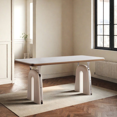 Exquisite Modern Home Rock Slab Dining Table