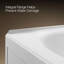 Windward 72" x 42" Alcove Soaking Acrylic Bathtub-1222541144-1295610532