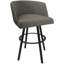 Tabouret de bar pivotant en métal Karimah-1389656963-1389656972