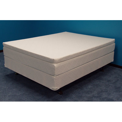 Winners Ponder 2.5-in Pillowtop Top Only 13" Waveless Shallow fill Soft-side Waterbed Mattress