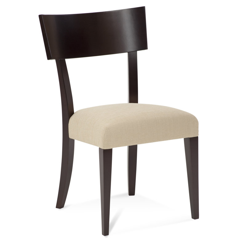 19.5'' H Upholstered Side Chair, Impression, Chocolate