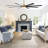 Osaze Ceiling Fan with LED Lights-91062118-95994505