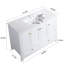 Ensemble de meuble-lavabo avec lavabo en céramique-2128373494