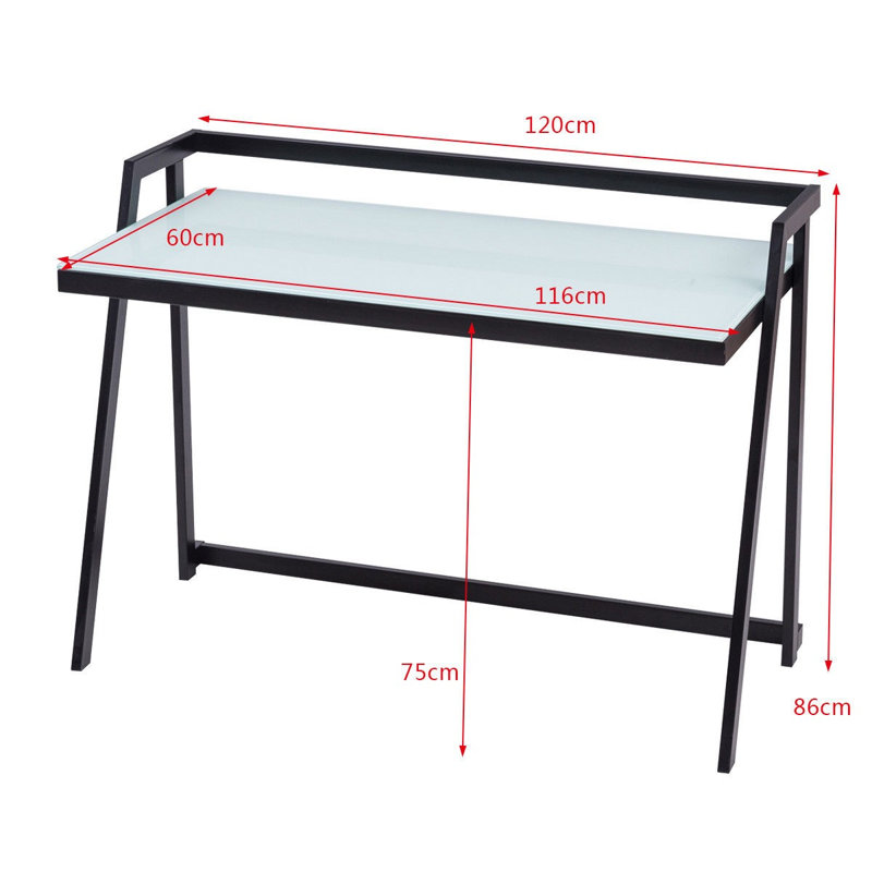 Yaraghi Glass Writing Desk