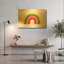 «Rainbow II» par Ann Kelle, art mural en métal doré, 16 po x 12 po-133630237