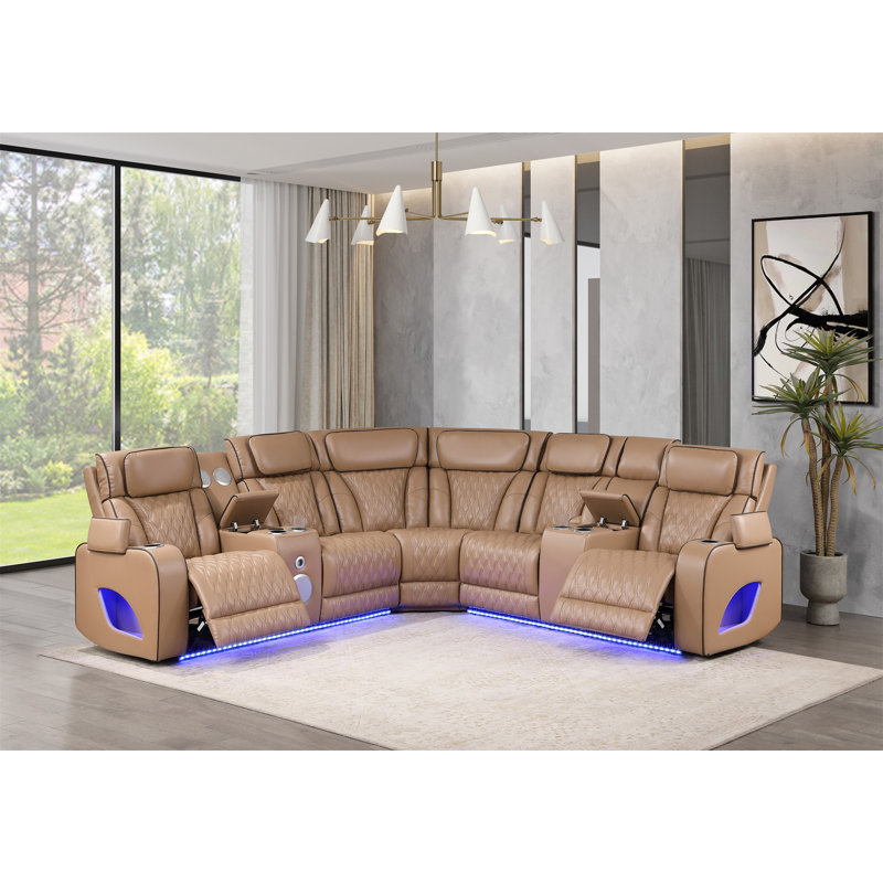 Canapé modulaire inclinable électrique Fortuner