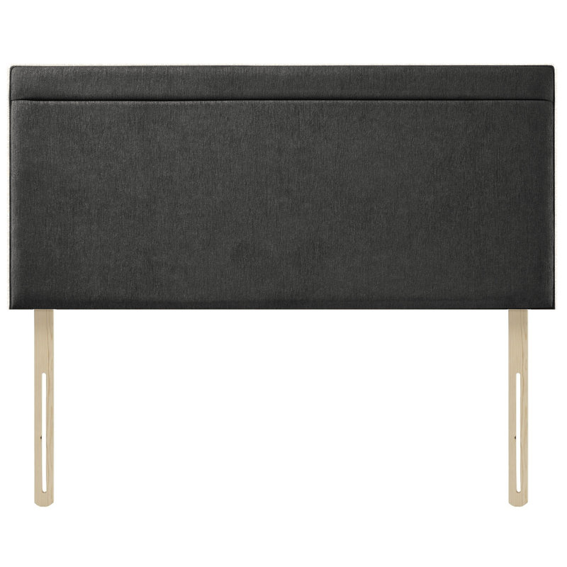 Eria Upholstered Headboard, Small Double (4'), Charcoal