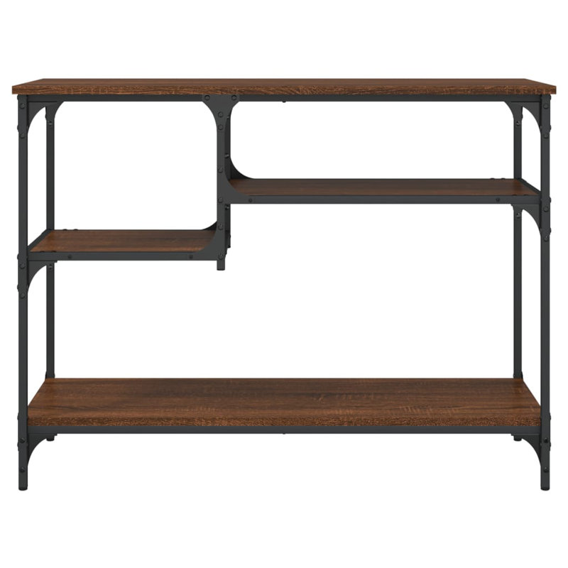 Galaviz 100cm Console Table, Brown Oak