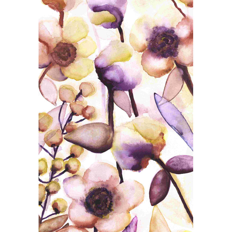 Imprimé floral d'automne, H 18 po x l 12 po x P 1,25 po