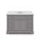 Bergin 48'' Single Bathroom Vanity with Carrara Marble Top
