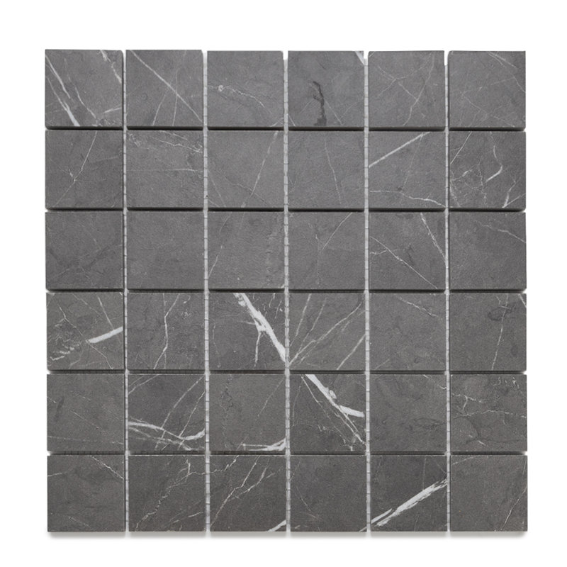 Penthouse 2" x 2" Matte Porcelain Mosaic Wall & Floor Tile, Charming Amber
