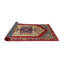 Tapis oriental rouge / beige / bleu-1168830292