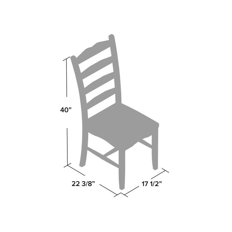 Maner 17.3'' H Solid Wood Side Chair