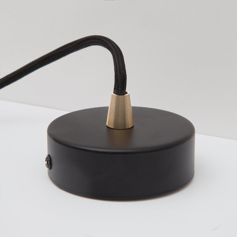 Voronoi I 1 - Light Brass Single Pendant, Brass