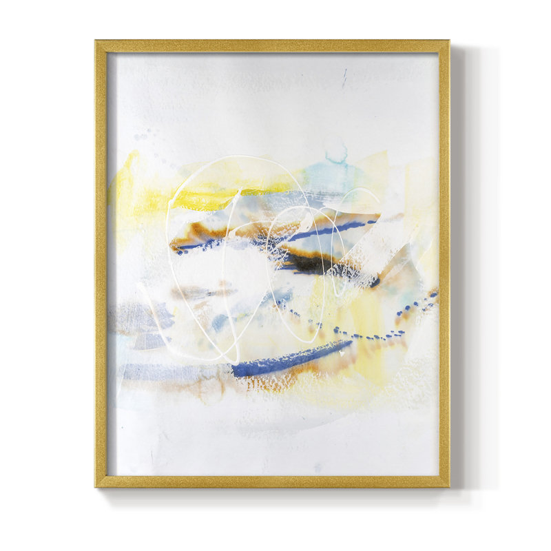 Spacial I Framed Print - Solid Wood