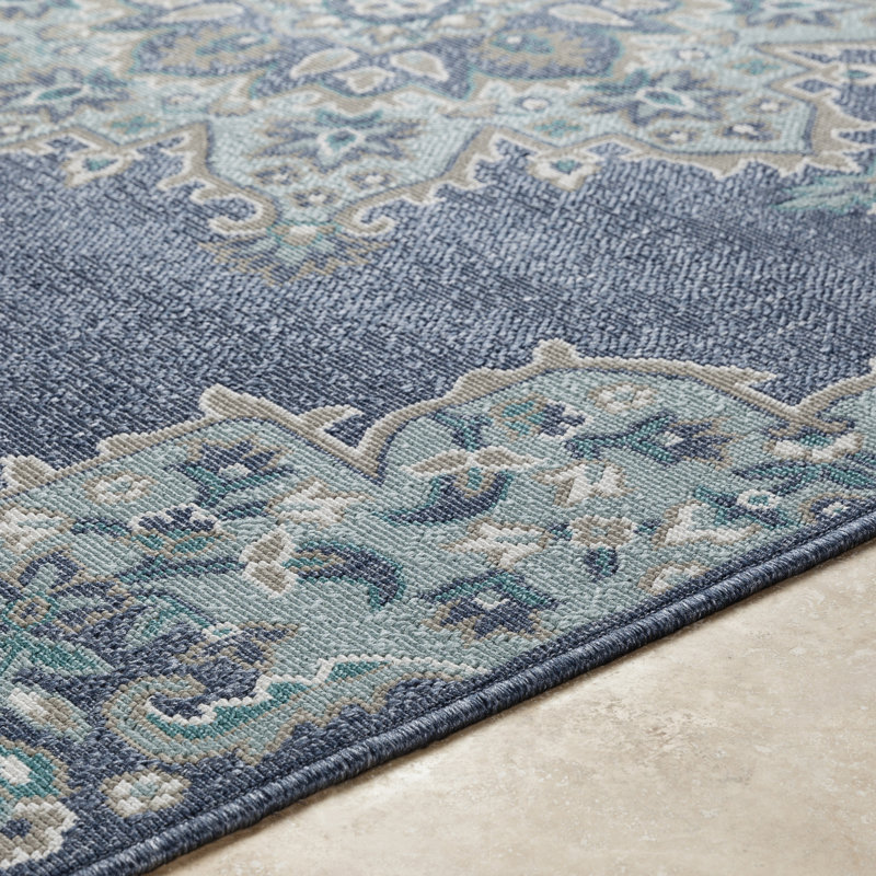Cora Oriental Indoor / Outdoor Rug, Square 8'9"