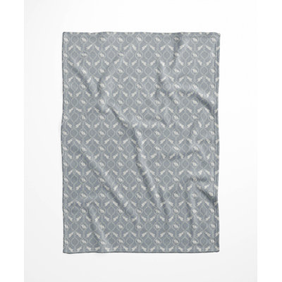 Nantucket Bunny  Velveteen Fleece Blanket