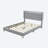 Upholstered Platform Bed