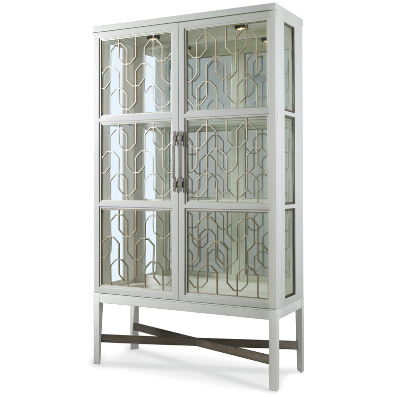 Grand Tour Lighted Curio Cabinet