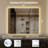 Frameless Front-Lit LED Bathroom Mirror