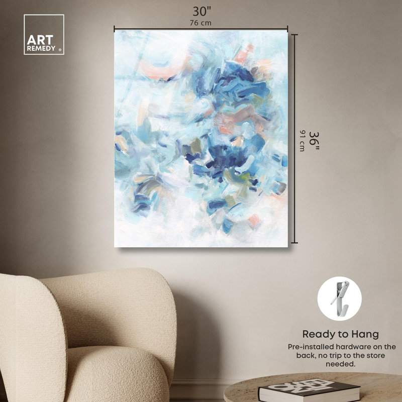 Impression sur toile couleur et atmosphère par Art Remedy, H 36 po x l 30 po