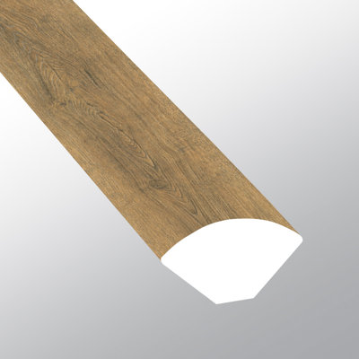 Garniture de plancher rond 0,7 po x L 94,71 po x l 0,71 po Ashbury 