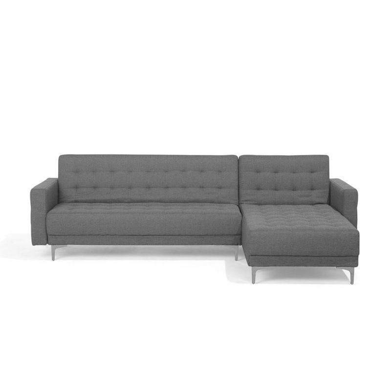 Petrolia 4 Seater Sofa Bed, Grey