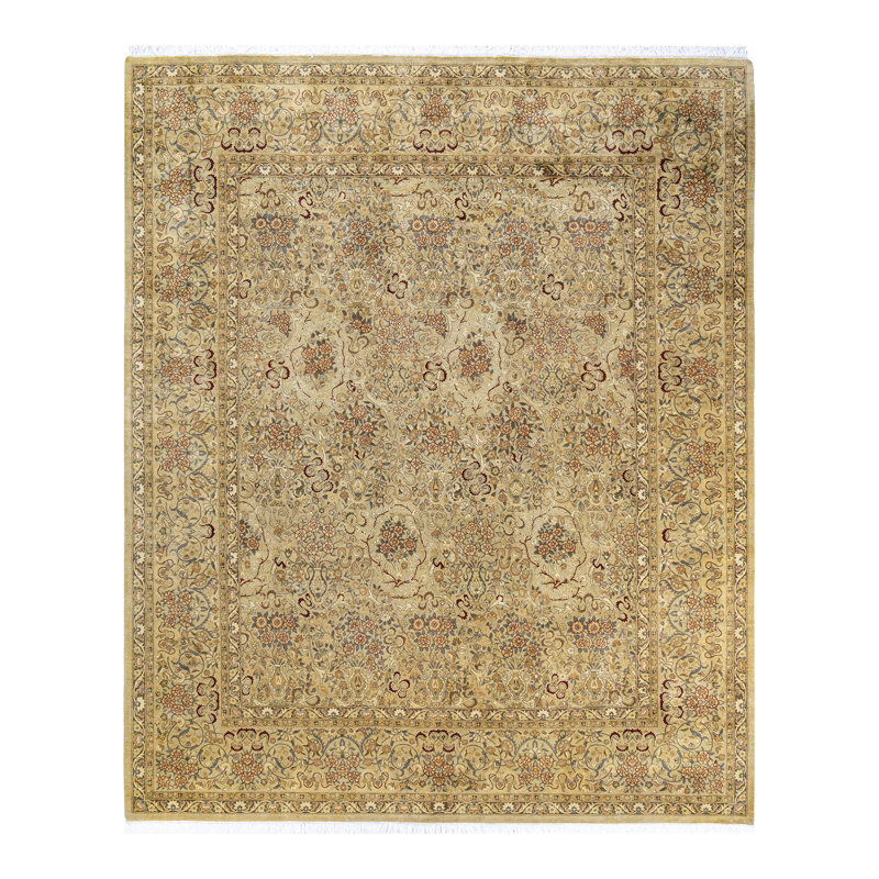 Classic One-of-a-Kind 8'2" X 9'10" Hand Knotted Area Rug