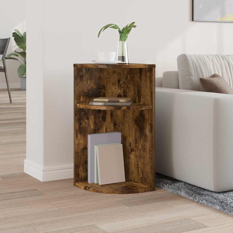 End Table, Smoked Oak