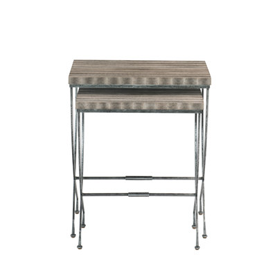 Wyman Cross Legs Nesting Tables