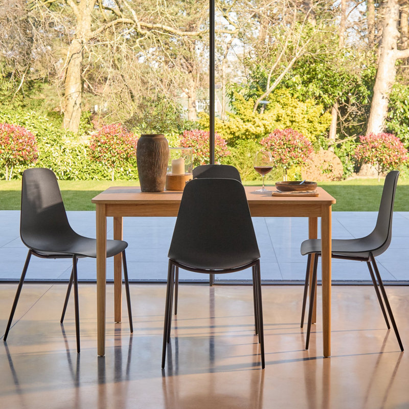 4 - Person Dining Set, Black