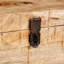 Storage Box with Storage with Door with Lock Brown Trunk Indoor Bedroom-2127951238