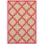 Tapis intérieur / extérieur rose / sable Matteson-1246569161