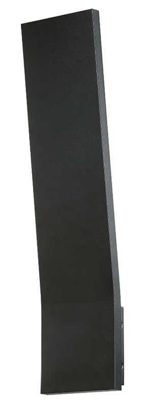 Blade LED Outdoor Flush Mount, Black, 16'' H x 5'' W x 3.13'' D
