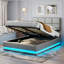 Metal Ottoman Storage Bed-710009534