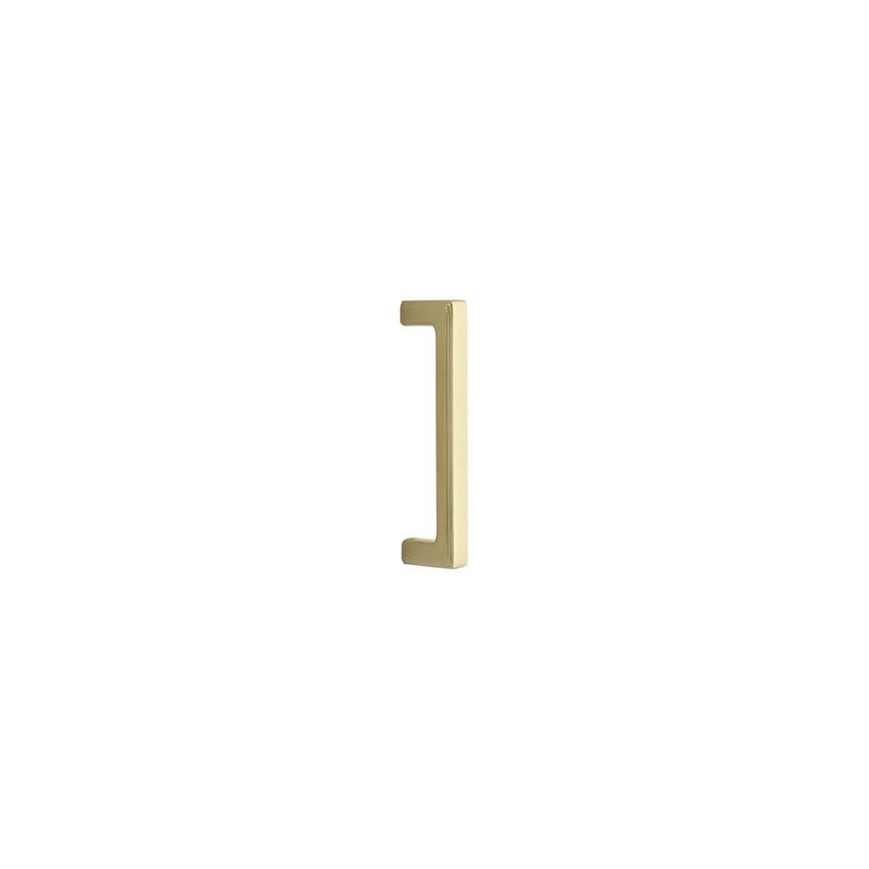 Emtek Wilshire Glass Shower Door Pull 8-in, (GBTB), Polished Brass