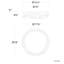 Veloce 1 - Light LED Flush Mount-69526481