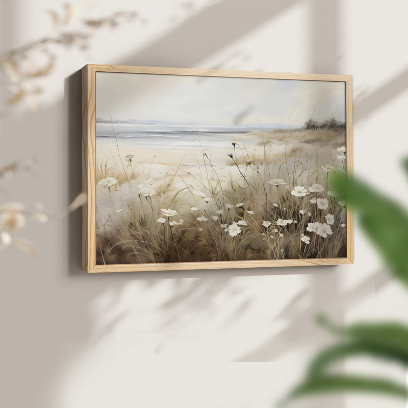 Paysages rétro-DCCCLVI-Reproduction encadrée - réversible, H 22 po x l 28 po, Naturel
