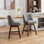 Tabouret de comptoir pivotant Telesha-1696860416