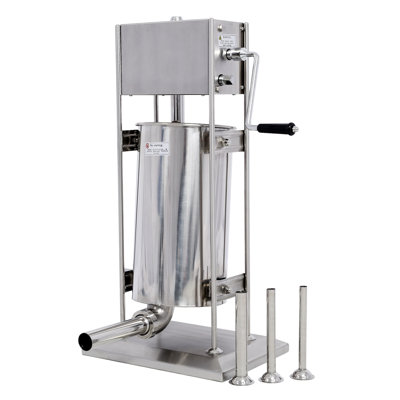 Stainless Steel Commercial Vertical Sausage Stuffer with Dual Speed Control