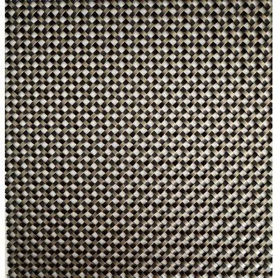 Wire Mesh Antique Brass Finished Architectural Woven Furniture and Creative Grille Mesh NASHAB